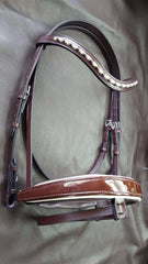 Limited Edition Patent  Dressage Bridle - Mal Byrne Performance Saddlery