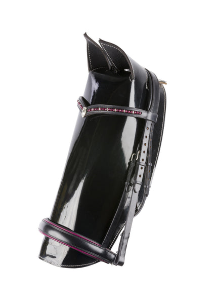 Dressage Bridle with Pearl Bling Browband
